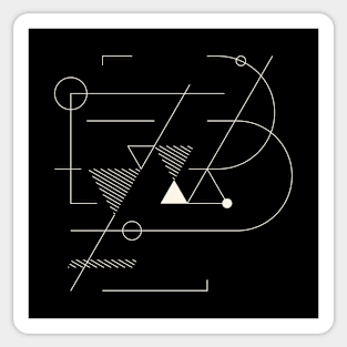 Geometric Exploration XVII - Parallels Sticker